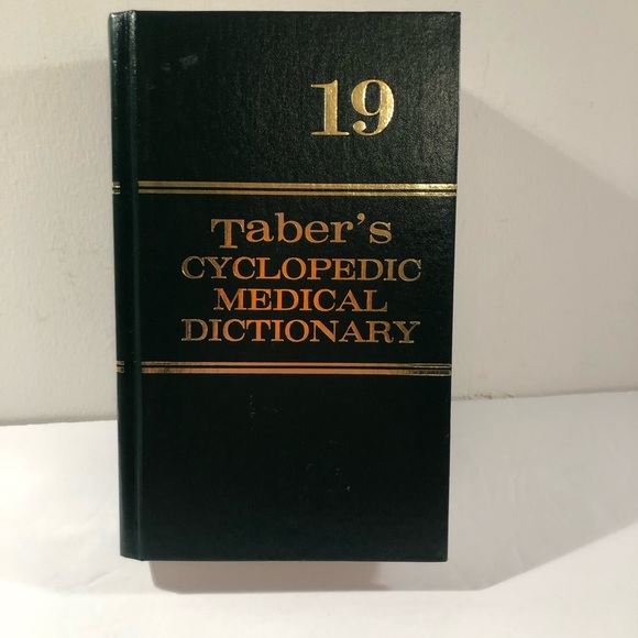 Tabers Cyclopedia Medical Dictionary Hard Cover Book 2,654 pages - Picture 1 of 5